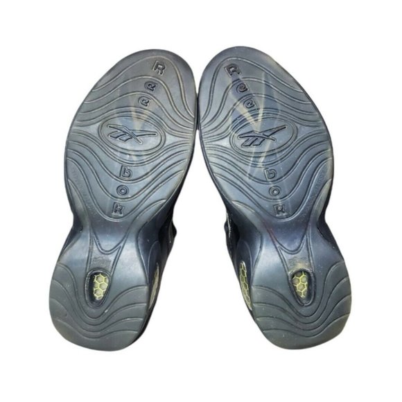 Reebok Question Black Gold Basketball Allen Iverson Hexalite Sz 5.5y/7 in Women - Picture 6 of 7